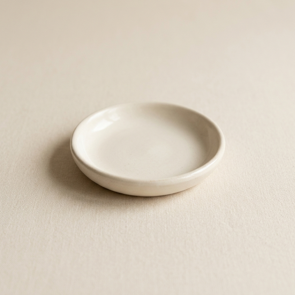 Matte Ceramic Jewelry Dish