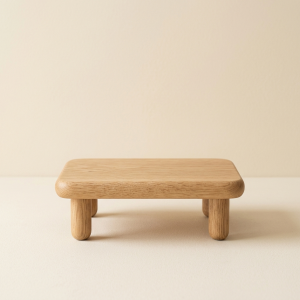Wooden Tabletop Display Riser